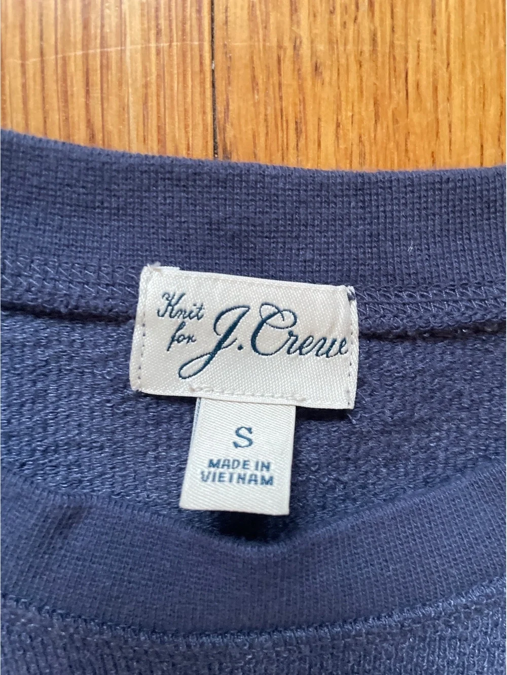 J.Crew Knit Long Sleeve Crewneck Pullover Slate Blue Men's Small